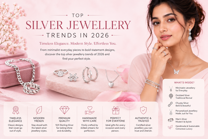 Top Silver Jewellery Trends in 2026 You Need to Try