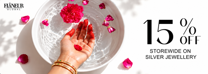15% Off Silver Jewellery: Discover Timeless Elegance with Flâneur Global