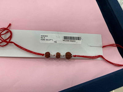 Silver Rakhi