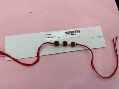 Silver Rakhi