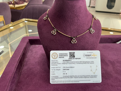GOLD DIAMOND MANGALSUTRA