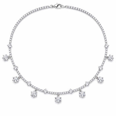 Dewdrop Radiance Solitaire Choker