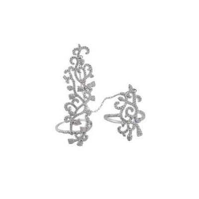 Vine Whispers Linked Dual Ring Nav