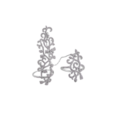 Vine Whispers Linked Dual Ring Nav