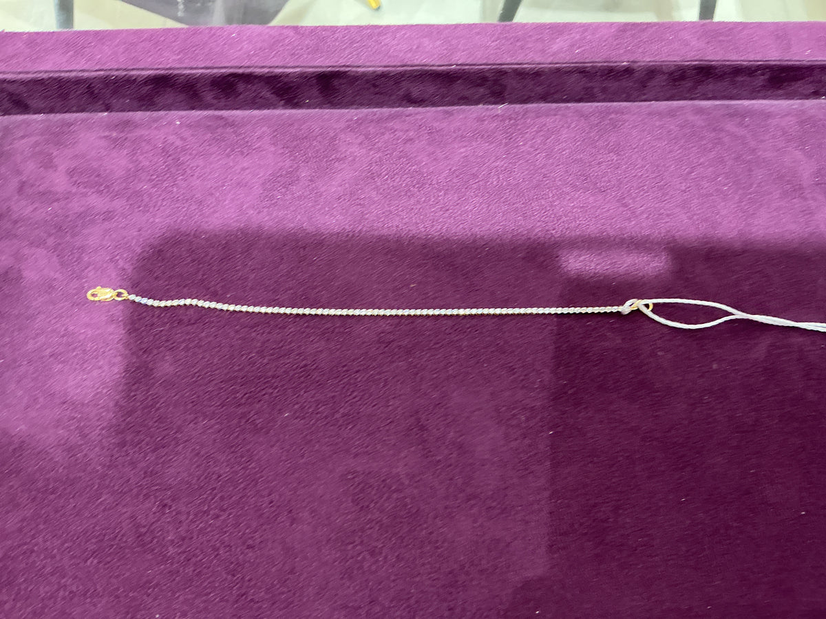GOLD DIAMOND LADIES BRACELET