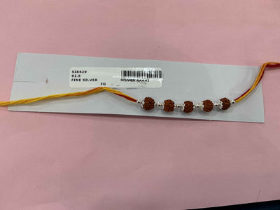 Silver Rakhi