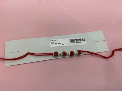 Silver Rakhi
