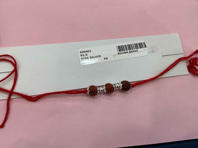 Silver Rakhi