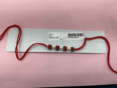 Silver Rakhi