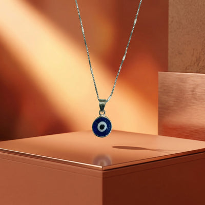 Classic Blue Evil Eye Nazar Protection Pendant