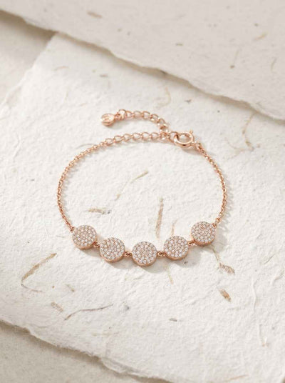 Luna Pavé Circle Bracelet