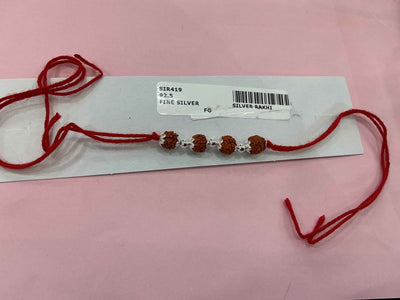 Silver Rakhi