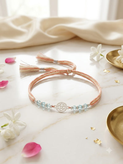 Star Rakhi – Pink Thread Designer Rakhi for Brother