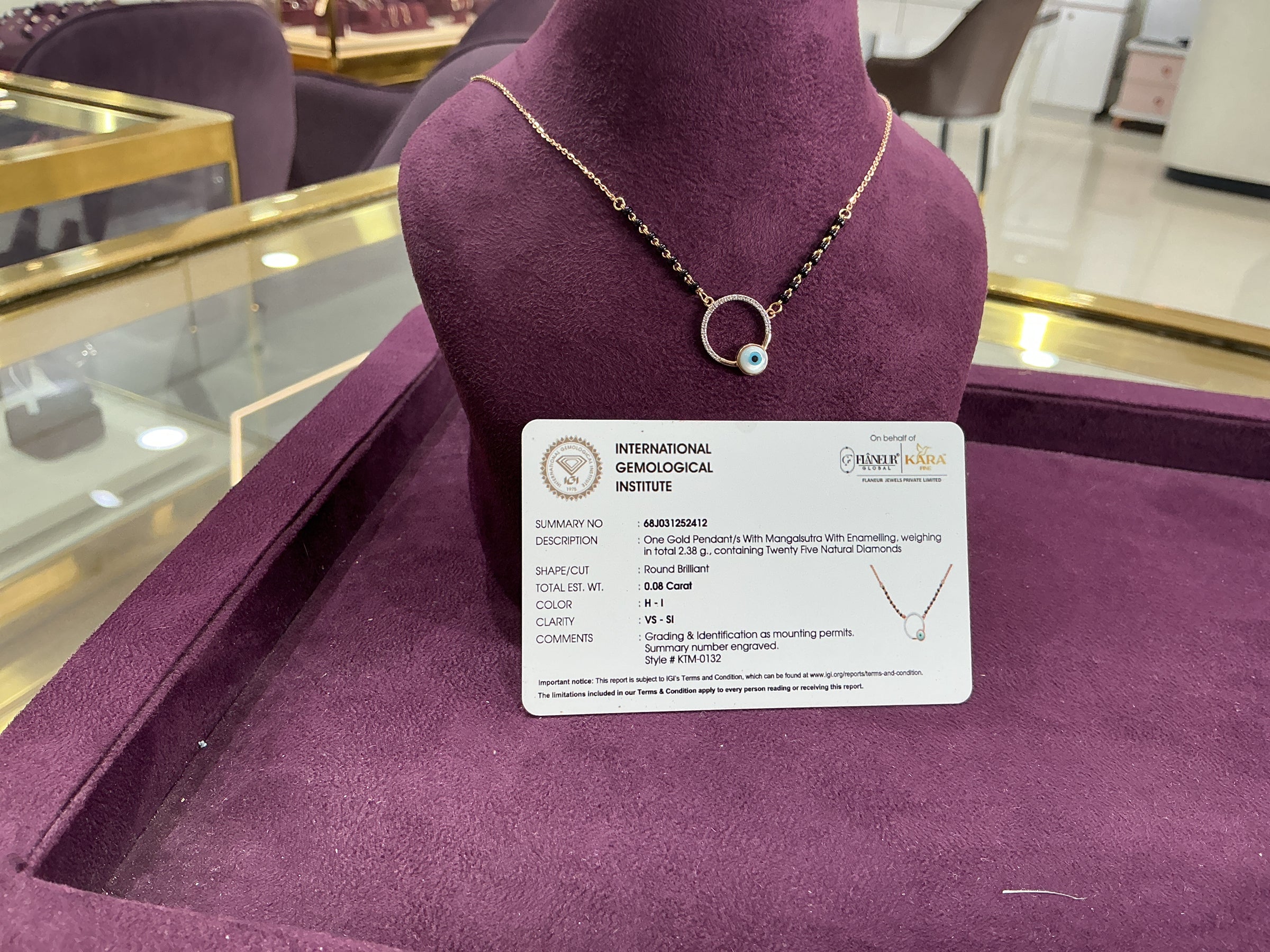 GOLD DIAMOND MANGALSUTRA
