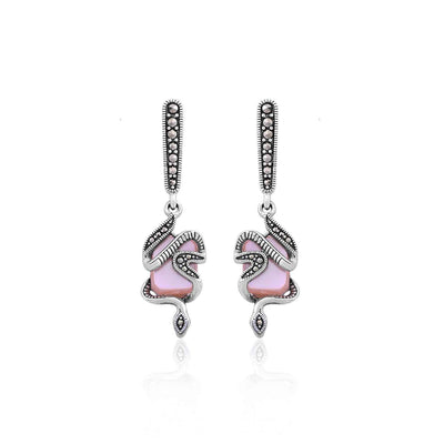 Silver Serpent Dangles