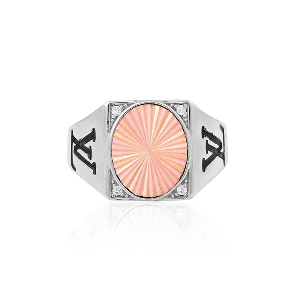 Silver Louis Vuitton Ring - Flâneur Global® | FG | 925 Fine Silver Jewelry & Accessories