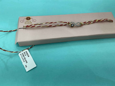 Silver Rakhi