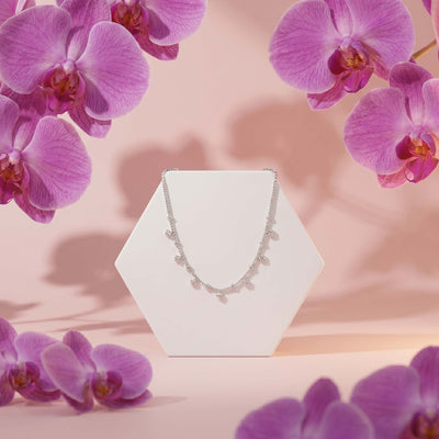 Dewdrop Radiance Solitaire Choker