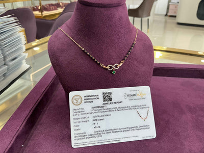 GOLD DIAMOND MANGALSUTRA