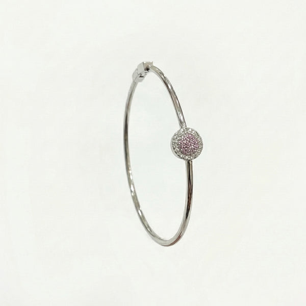 92.5 Fine Silver Sparkling Teardrop Centerpiece bracelet - Flâneur Global® | FG | 925 Fine Silver Jewelry & Accessories