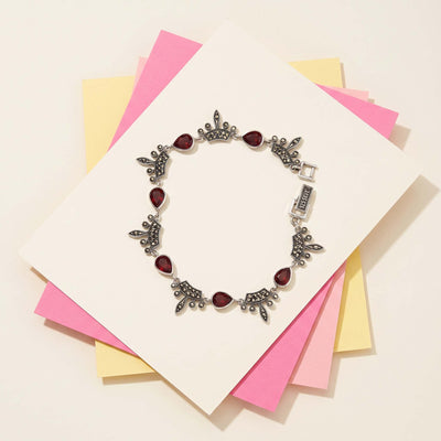 Triple-Row White Stone Eternity Bangles