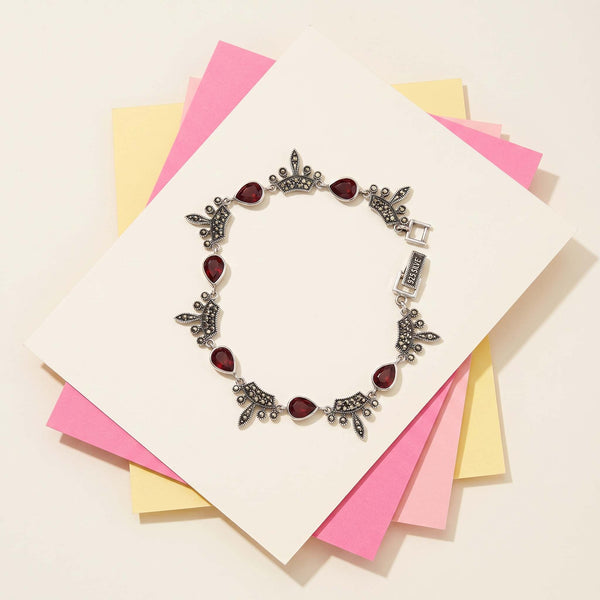 Triple-Row White Stone Eternity Bangles
