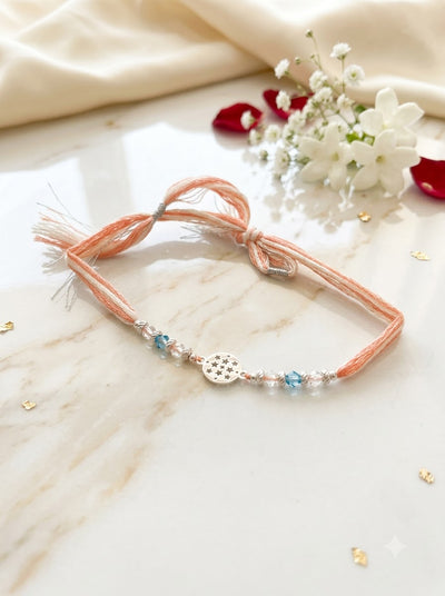Star Rakhi – Pink Thread Designer Rakhi for Brother