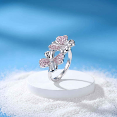 Van Cleef & Arpels Frivole Inspired Silver Ring for her