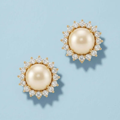 Enchanted Trillian Rose Gold Earrings