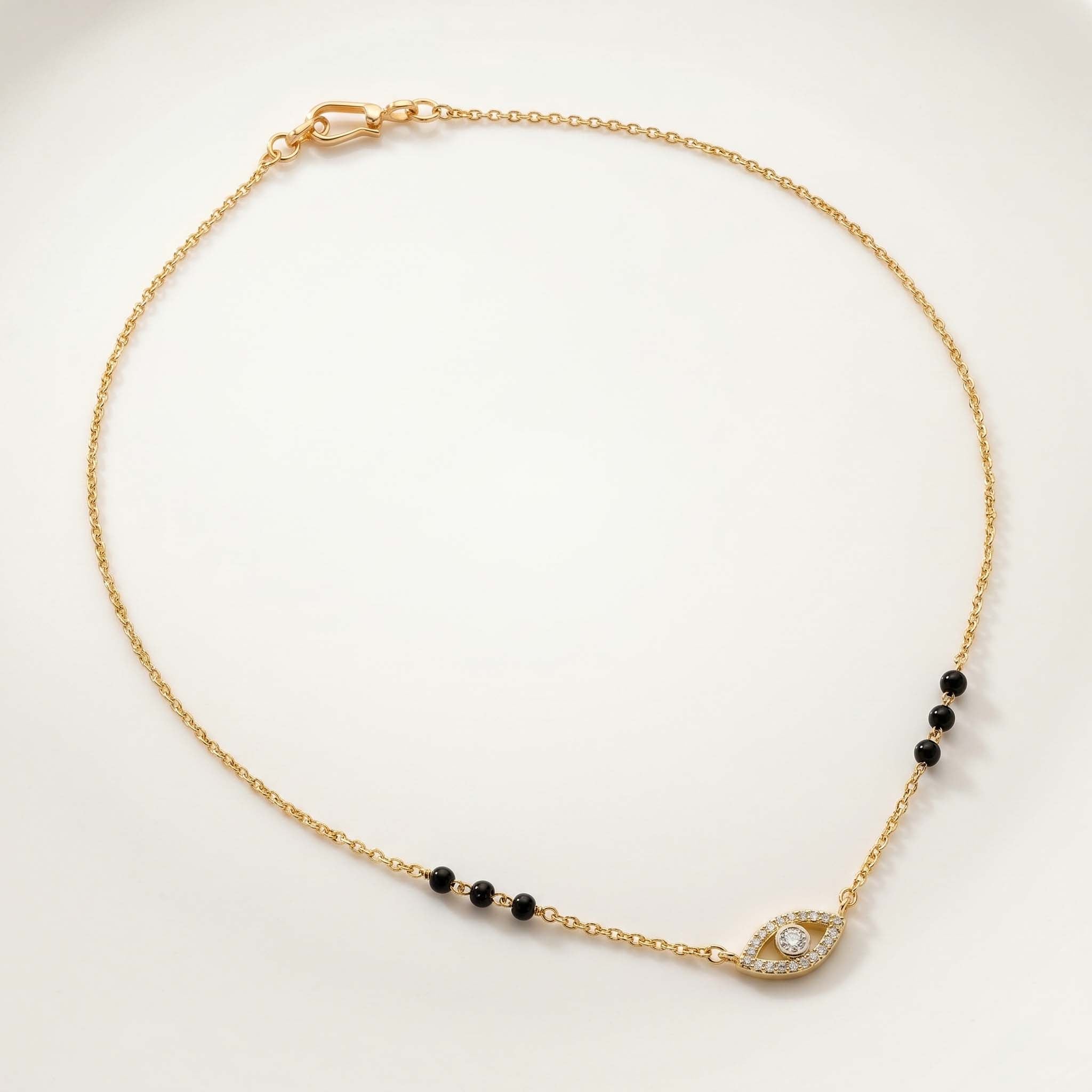 Evil Eye Solitaire Mangalsutra