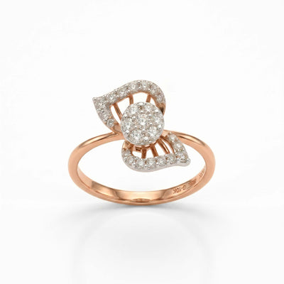 Enchanted Bow Rose Gold Ring