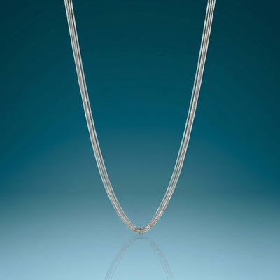 Multi Strand Silver Chain