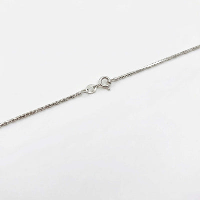 Silver Classic Box Chain Necklace for Women