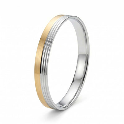 Dual-Tone Triple-Channeled Gents Kada